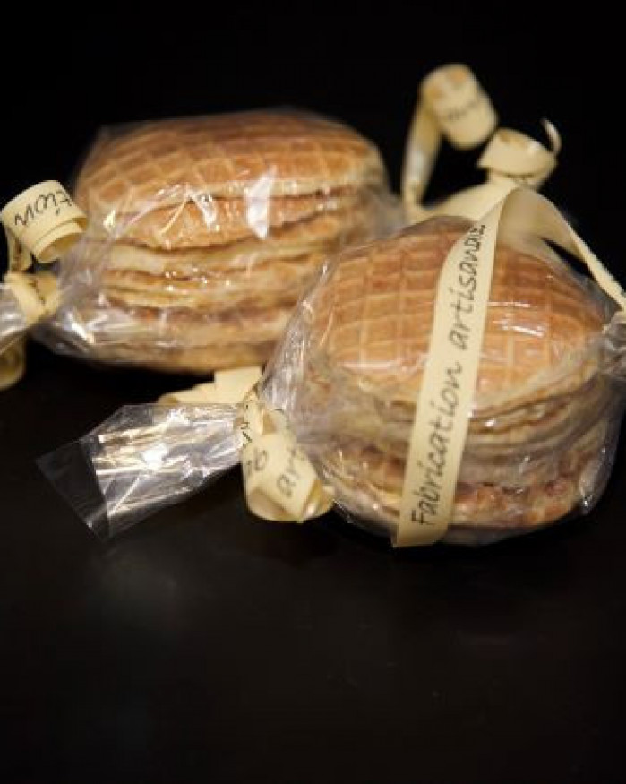 Mini Gaufre Saumon X6