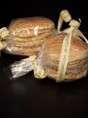 Mini Gaufre Saumon X6